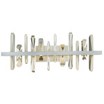 Solitude Wall Sconce - Vintage Platinum / Crystal