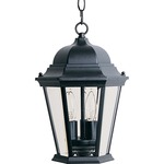 Westlake Outdoor Pendant - Black / Clear