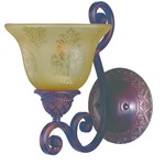 Symphony 11246 Wall Light - Oil Rubbed Bronze / Screen Amber