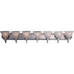 Essentials 801 Bathroom Vanity Light - Marble / Polished Chrome