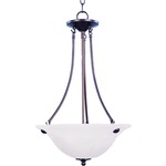 Malaga Bowl Pendant - Marble / Oil Rubbed Bronze