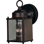 Side Door 6879 Outdoor Wall Light - Oil Rubbed Bronze / Clear