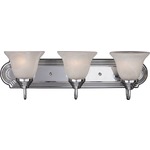 Essentials 801 Bathroom Vanity Light - Marble / Polished Chrome