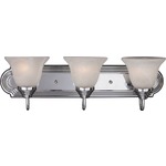 Essentials 801 Bathroom Vanity Light - Marble / Polished Chrome