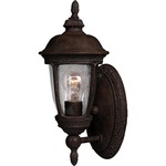 Knob Hill DC 3462 Outdoor Wall Light - Sienna / Seedy Glass