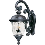 Carriage House DC Hanging Outdoor Wall Light - Oriental Bronze / Water Glass