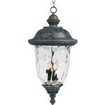 Carriage House DC Outdoor Pendant - Oriental Bronze / Water Glass