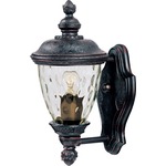 Carriage House DC 34 Outdoor Wall Light - Oriental Bronze / Water Glass