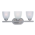 Axis Bathroom Vanity Light - Satin Nickel / Frosted