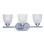 Axis Bathroom Vanity Light - Polished Chrome / Frosted