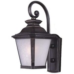 Knoxville Outdoor Wall Light - Bronze / Frosted Seedy