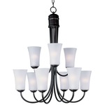 Logan Chandelier - Oil Rubbed Bronze / Frosted