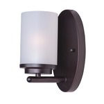 Corona Wall Sconce - Frosted / Oil Rubbed Bronze