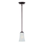 Logan Mini Pendant - Oil Rubbed Bronze / Frosted