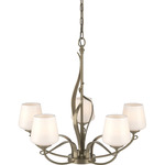 Flora Twining Chandelier - Soft Gold / Opal