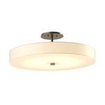 Disq Ceiling Light Fixture - Soft Gold / Spun Frost