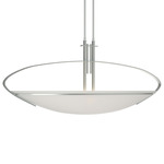 Mackintosh Oval Pendant - Vintage Platinum / Opal