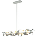 Folio Large Linear Pendant - Vintage Platinum