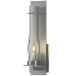 New Town Wall Sconce - Vintage Platinum / Seeded Clear