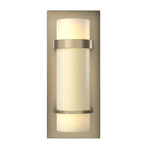 Banded Dual Band Wall Sconce - Soft Gold / Opal