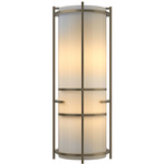 Extended Bars Wall Sconce - Soft Gold / Ivory Art