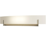 Axis Wall Sconce - Soft Gold / Opal
