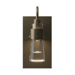 Erlenmeyer ADA Wall Sconce - Soft Gold / Clear