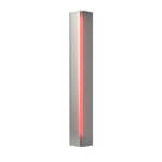 Gallery Small Wall Sconce - Vintage Platinum / Red