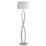 Almost Infinity Floor Lamp - Vintage Platinum / Natural Anna