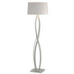 Almost Infinity Floor Lamp - Vintage Platinum / Flax