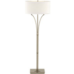 Contemporary Formae Floor Lamp - Soft Gold / Flax