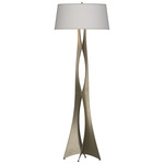 Moreau Floor Lamp - Soft Gold / Flax