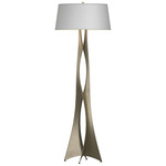 Moreau Floor Lamp - Soft Gold / Natural Anna