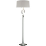 Brindille Floor Lamp - Vintage Platinum / Flax