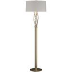 Brindille Floor Lamp - Soft Gold / Flax