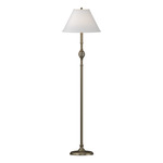 Twist Basket Floor Lamp - Soft Gold / Natural Anna