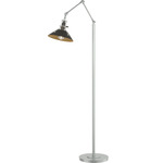 Henry Floor Lamp - Vintage Platinum / Black