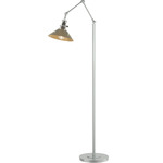 Henry Floor Lamp - Vintage Platinum / Soft Gold