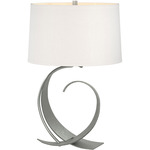 Fullered Impressions Table Lamp - Vintage Platinum / Natural Anna