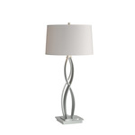 Almost Infinity Table Lamp - Vintage Platinum / Flax
