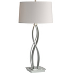 Almost Infinity Table Lamp - Vintage Platinum / Flax