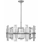 Odette Chandelier - Polished Nickel