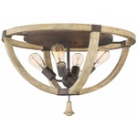 Middlefield Ceiling Light Fixture - Iron Rust