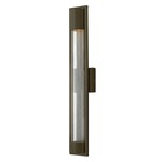 Mist Outdoor Wall Light - Bronze / Clear