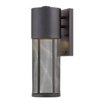 Aria Outdoor Wall Light - Black / Mesh