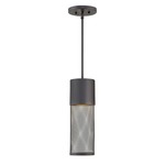 Aria Outdoor Pendant - Black / Mesh