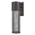 Aria Outdoor Wall Light - Black / Mesh