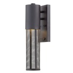 Aria Outdoor Wall Light - Black / Mesh