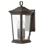 Bromley Outdoor Wall Light - Oil Rubbed Bronze / Clear