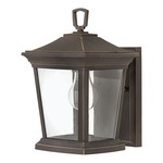 Bromley Mini Outdoor Wall Light - Oil Rubbed Bronze / Clear